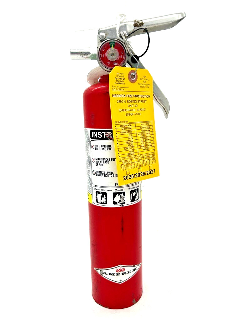 2.5LB ABC Commercial Grade FIRE EXTINGUISHERS (Refurbished and Certified)