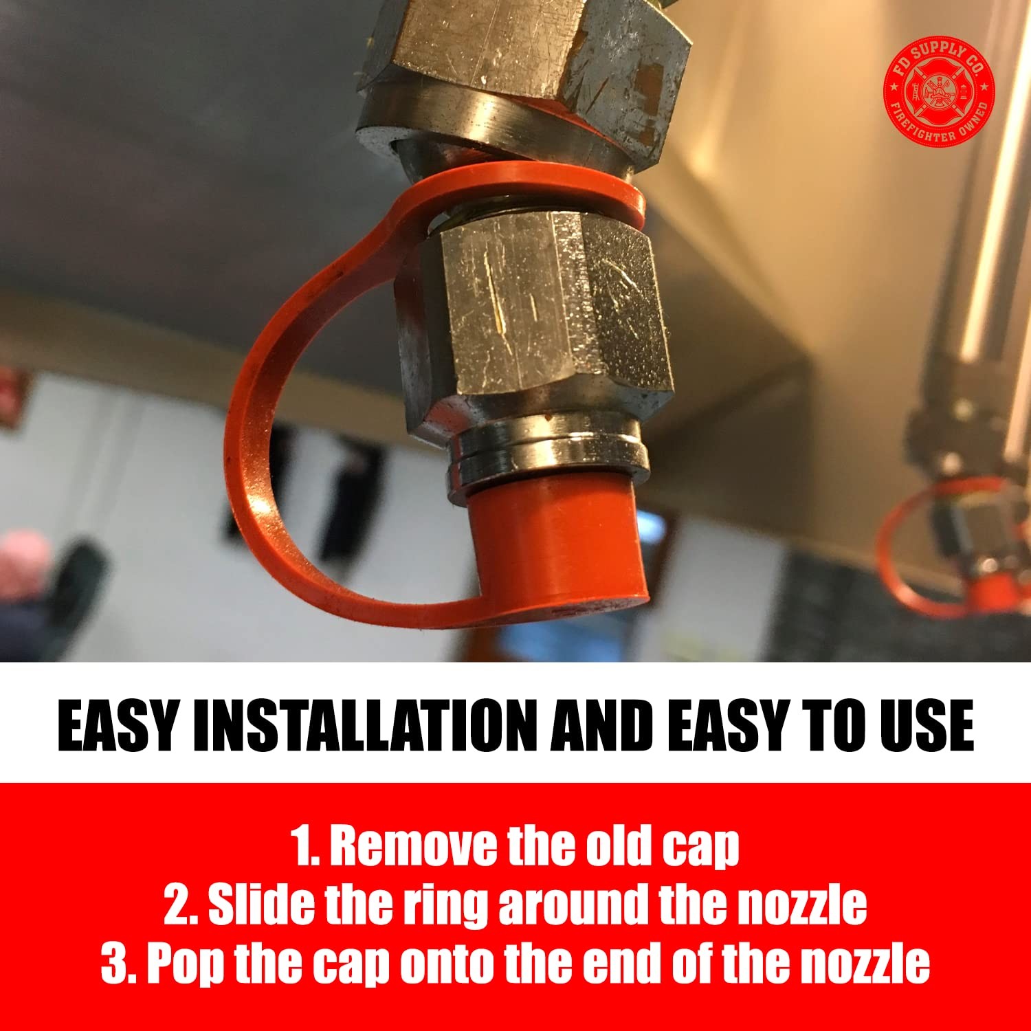Rubber Blow Off Caps for Ansul R102 and Piranha Industrial Kitchen Suppressio…