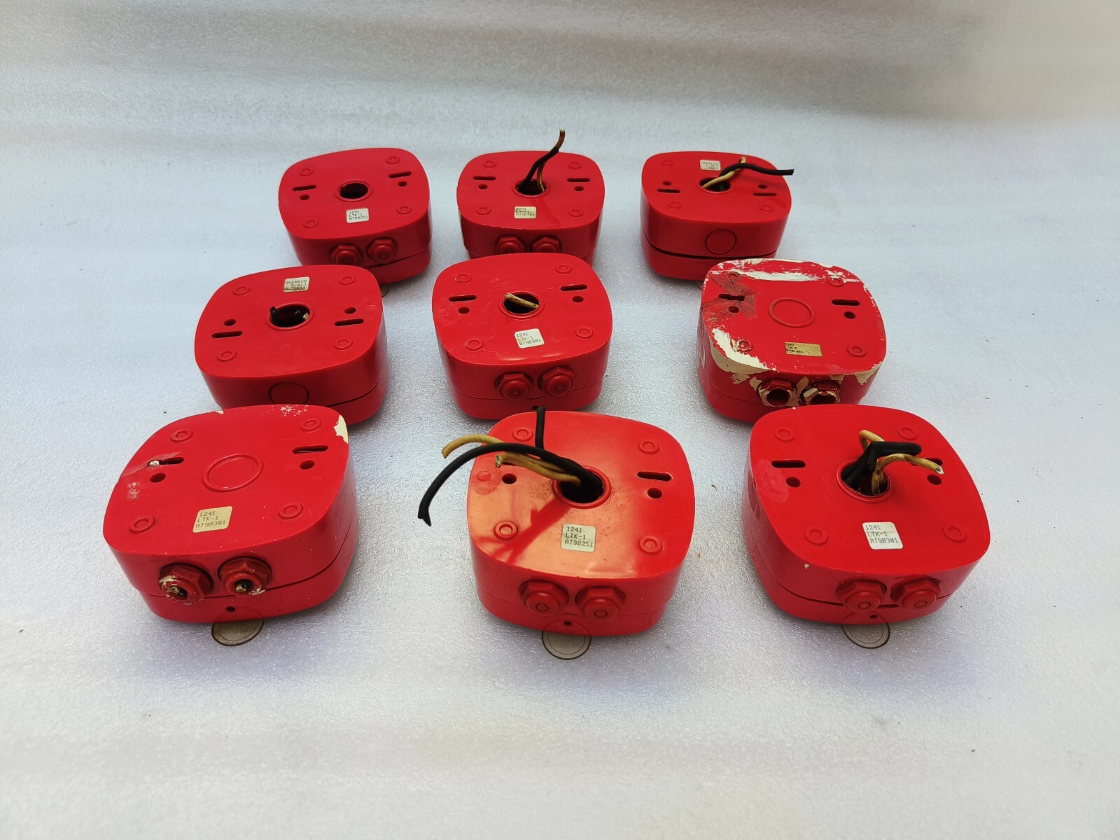 Consilium Salwico LTK-1 FIRE ALARAM LIFT LID (LOT OF 9PC)