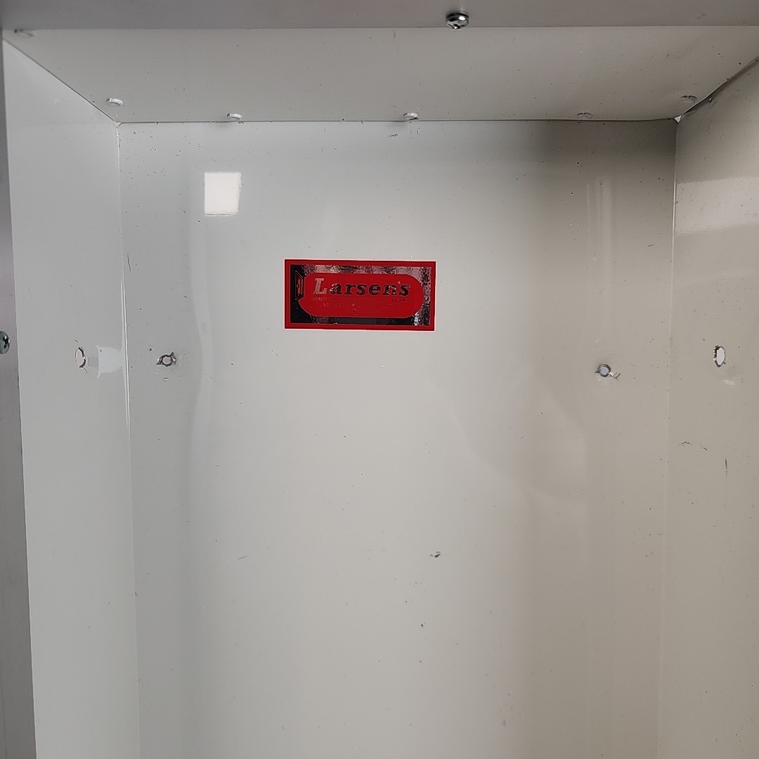 Larsens Manufacturing Fire Extinguisher Semi Recessed Fire Rated Cabinet