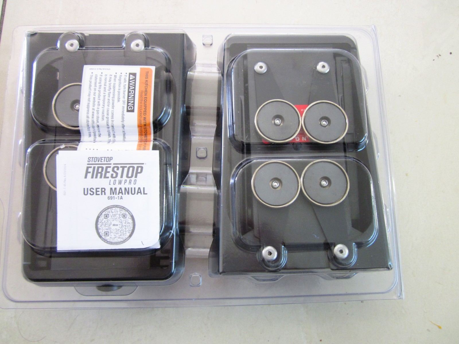 StoveTop Firestop LowPro Automatic Cooktop Fire Suppression 691-1A (Pack of 2)