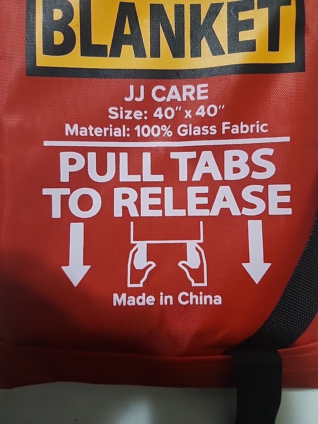 JJ CARE Fire Blanket for Home Emergency-40″x40″