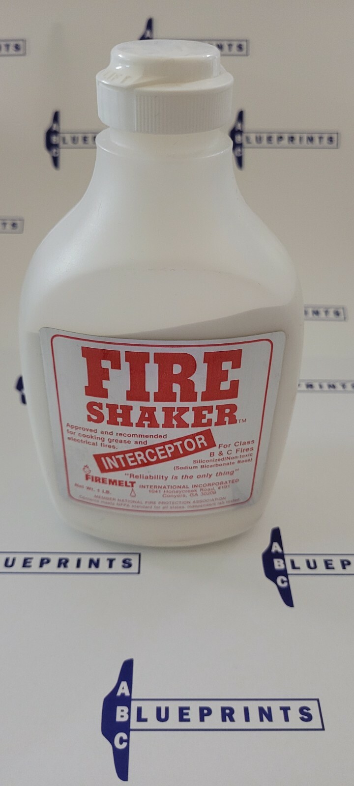 Fire Shaker Interceptor Class B & C Fires Only 1LB. Powder
