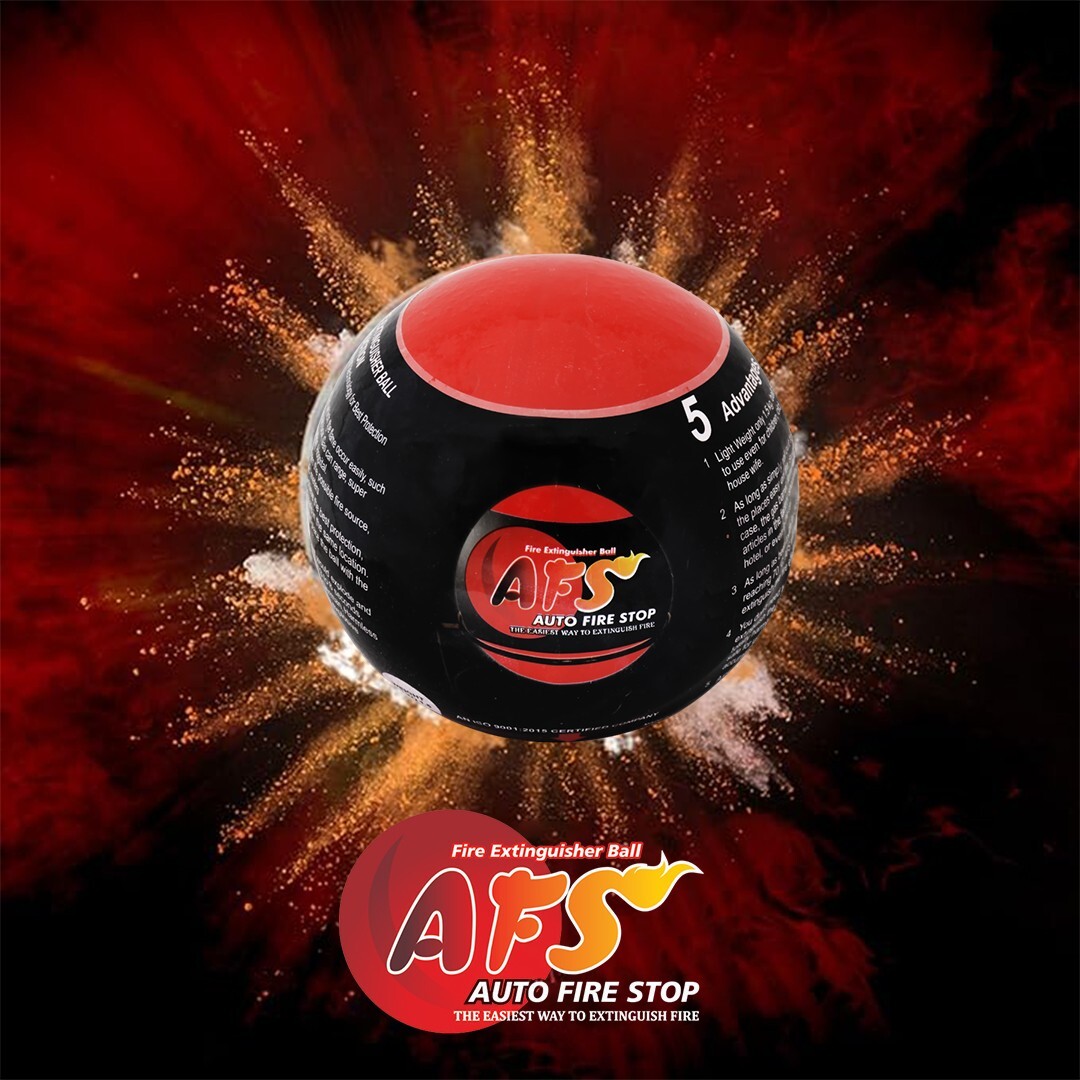 Large AFS Fire Ball Automatic Dry Powder Fire Extinguisher For Cars House