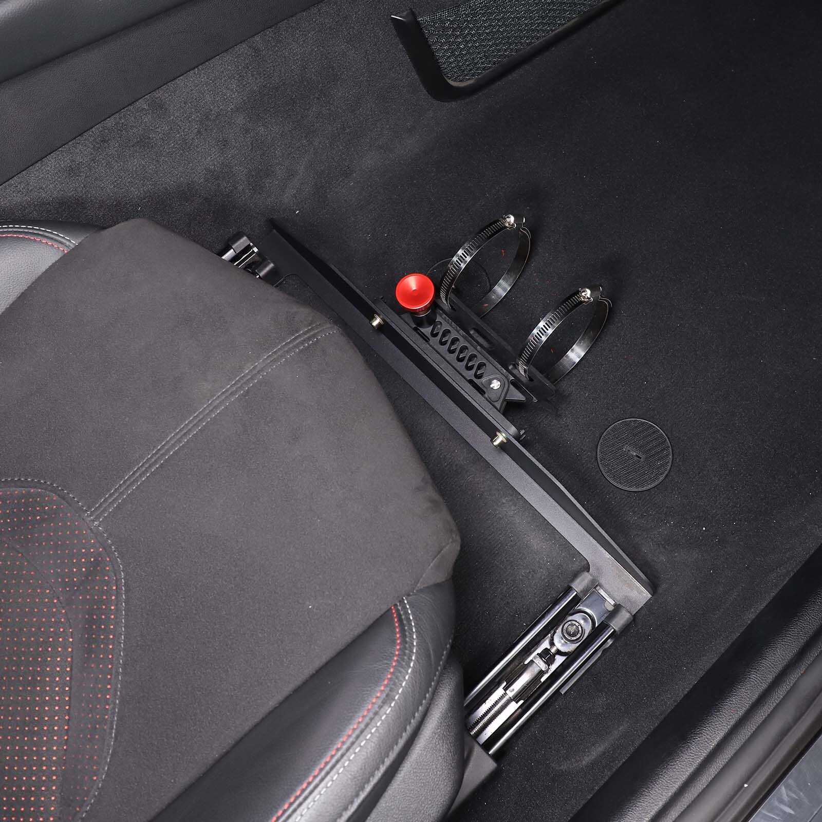 Aluminum Passenger Seat Bottom Fire Extinguisher Bracket For Toyota Supra 19-22