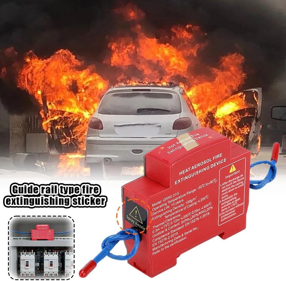 Automatic Heat Aerosol Fire Extinguishing for Kitchen Car Electric / Battery Box