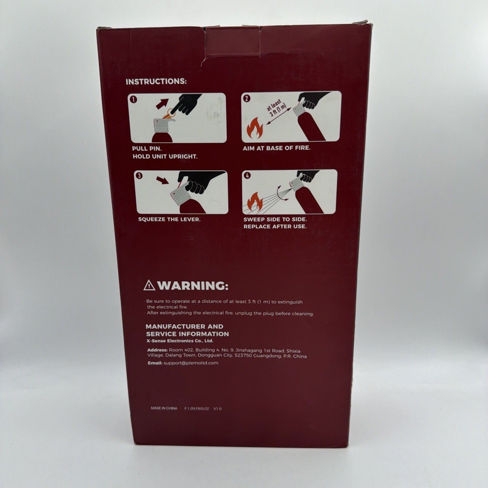 Plemo Fire Spray F60L 20 Fl Oz 600ml 2 Units Non Toxic Fire Extinguisher