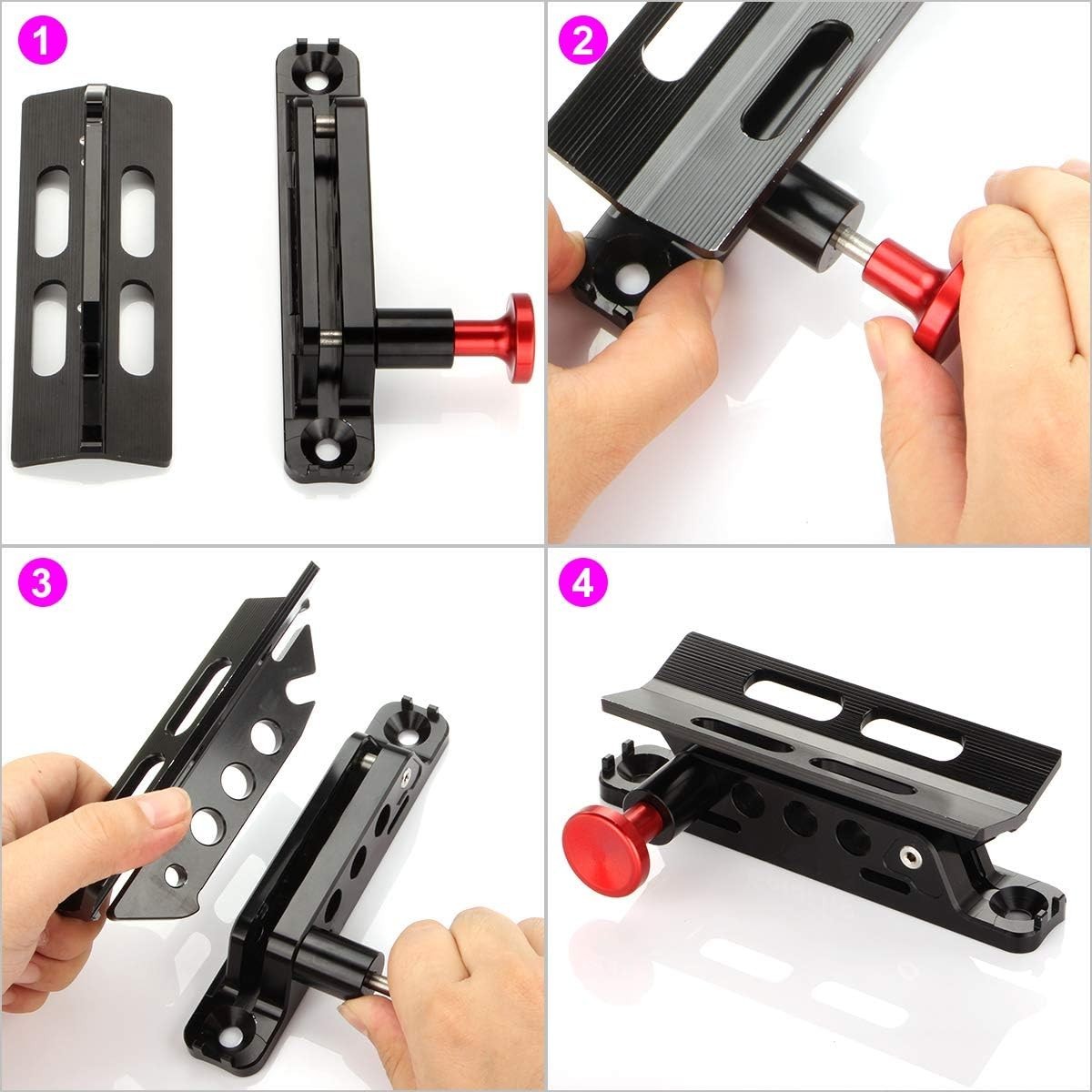 Plastic Quick Release Roll Bar Fire Extinguisher Mount Holder For Jeep Wrangler
