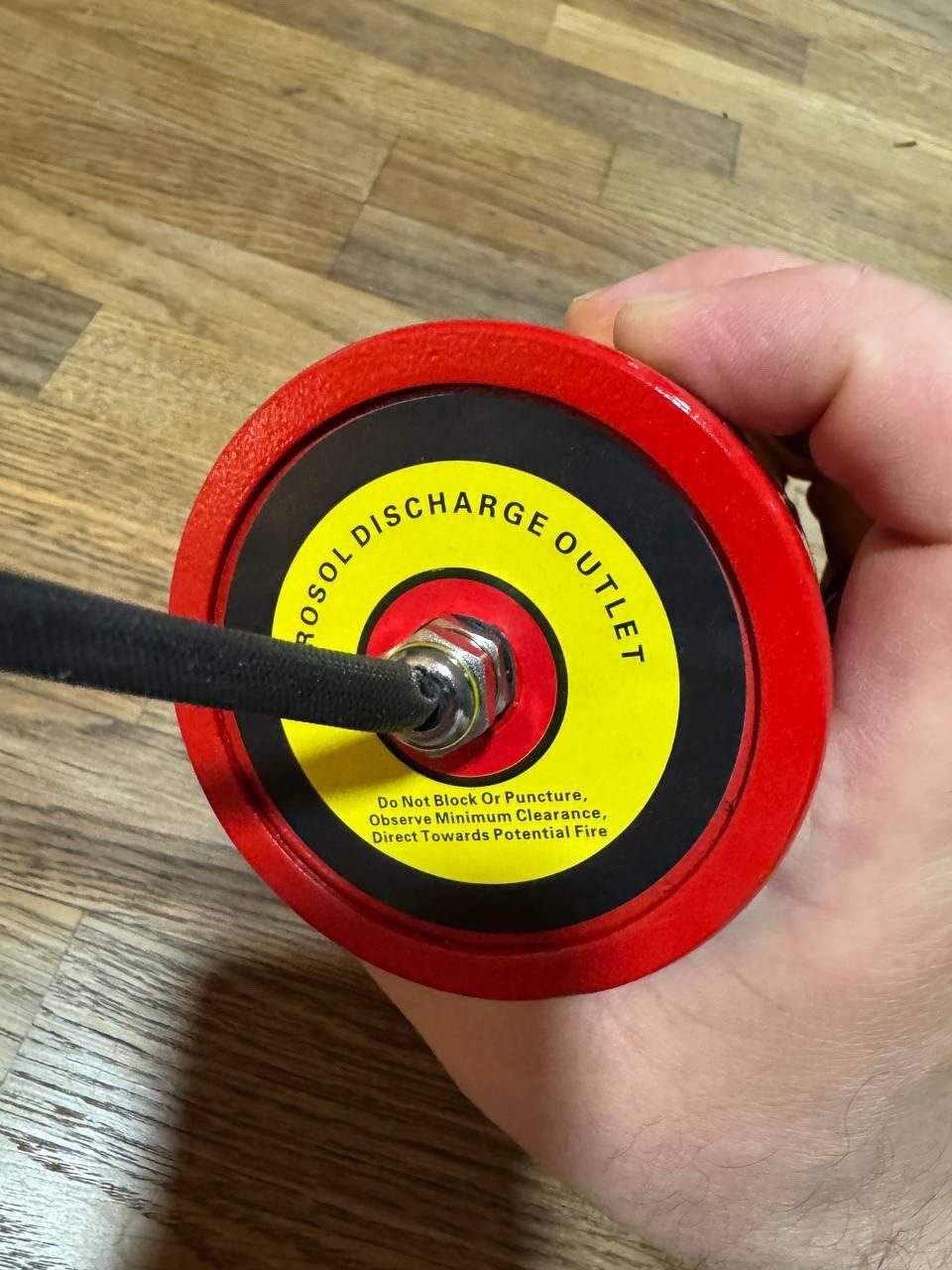 aerosole fire extinguisher 160gr automatic electrical/thermal activation