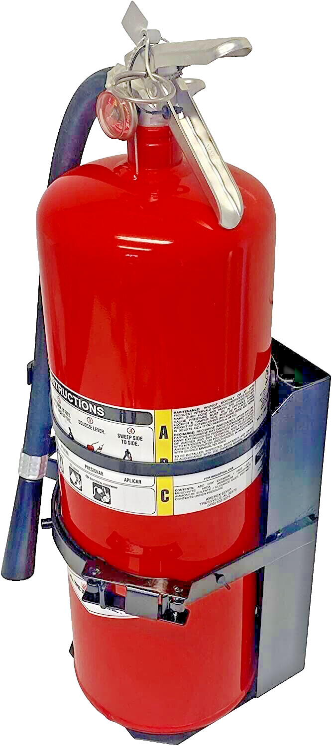 🔥🧯 1-FIRE EXTINGUISHER VEHICLE BRACKET #810 WILL FIT 20lb. AMEREX & All Water