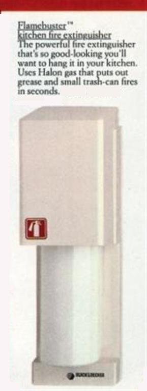 Fire Extinguisher Home Kitchen FLAMEBUSTER Fast Easy Use Office Boat Car Safe