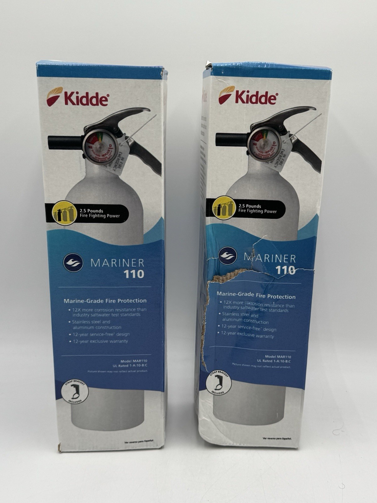 Fire Extinguisher for Boats, Single-Use 1A10BC