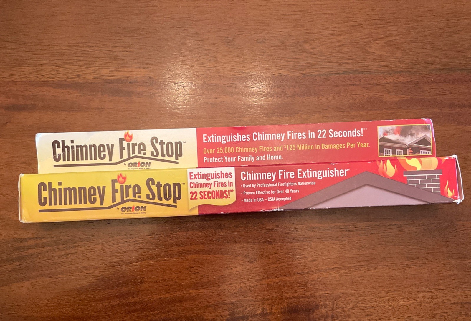 Orion Chimney Fire Stop Fire Extinguisher for Fireplace Works in 22 Seconds! NEW