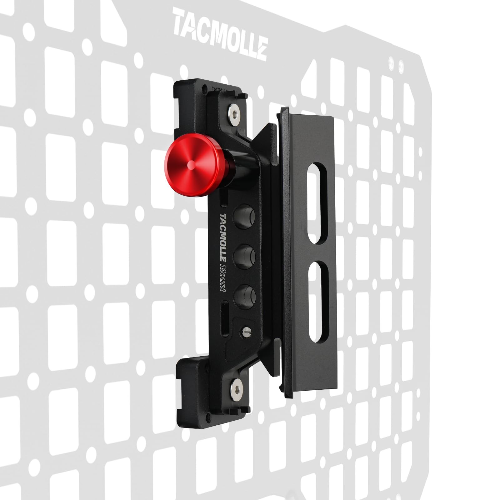 Rigid MOLLE Panel Fire Extinguisher Mount with 4 Adjustable Clamps