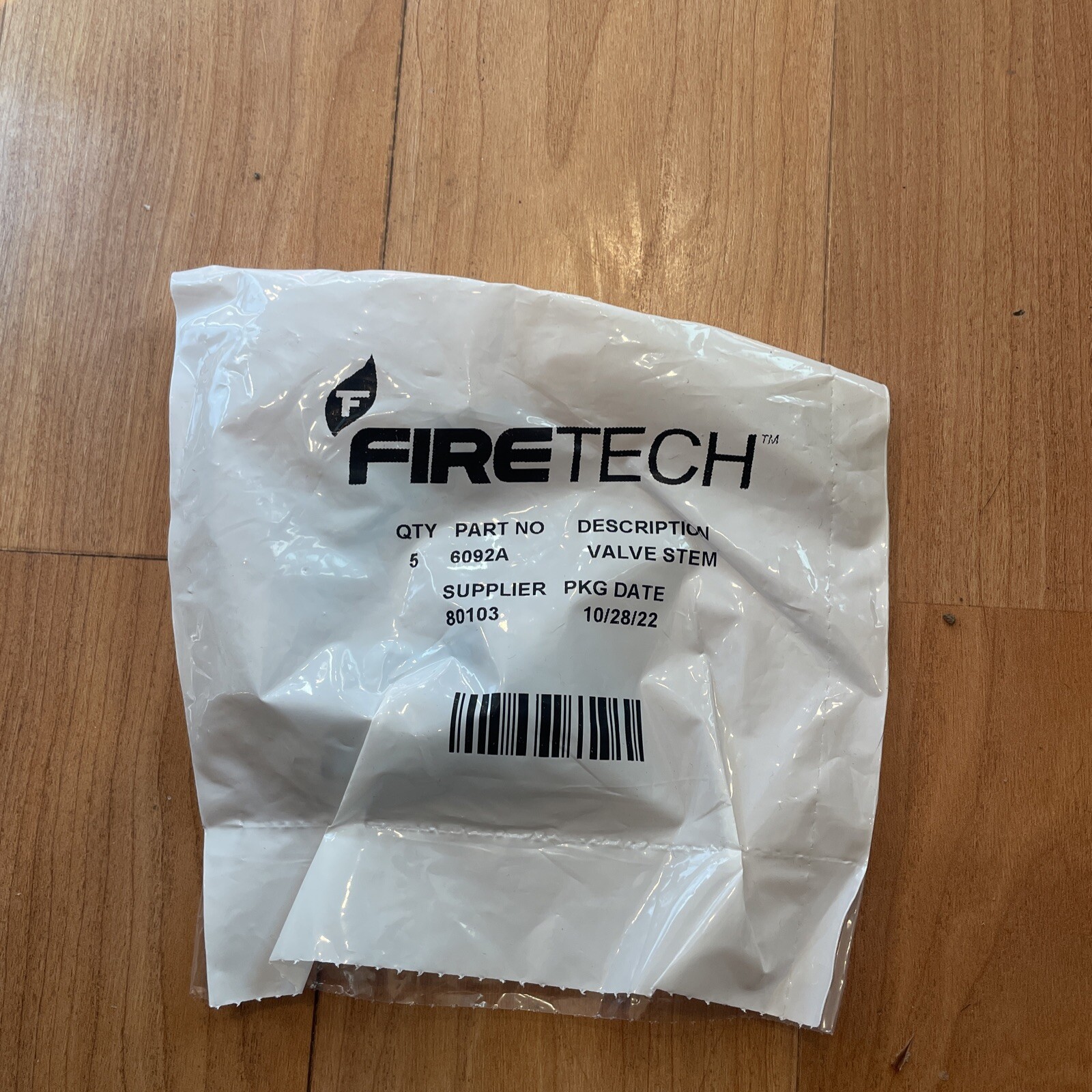 (5) FIRE TECH valve stems Part No. 6092A Fire extinguisher Free Shipping