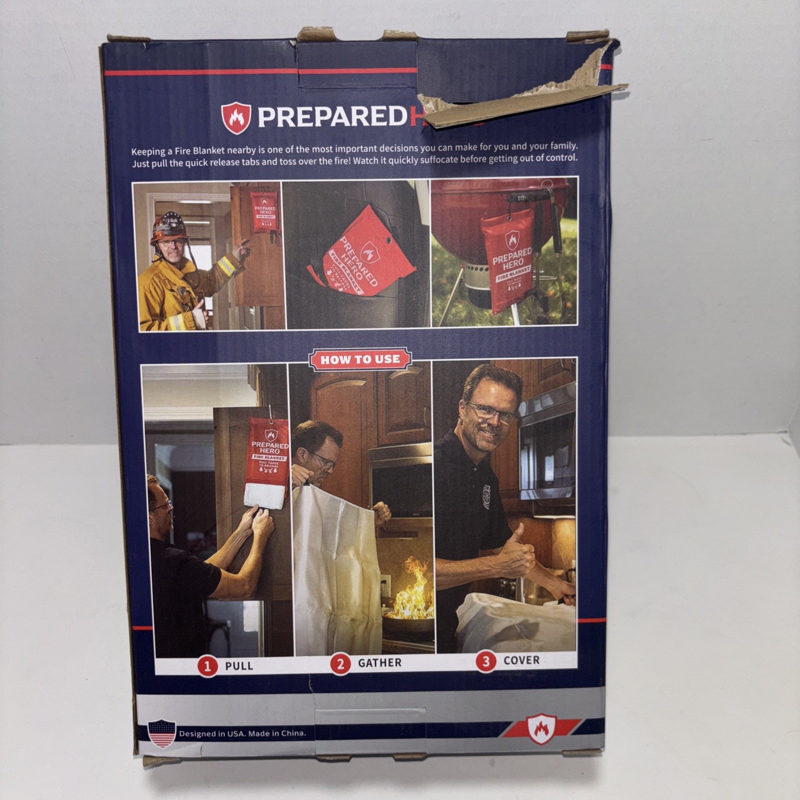 Fire Blanket 3-Pack