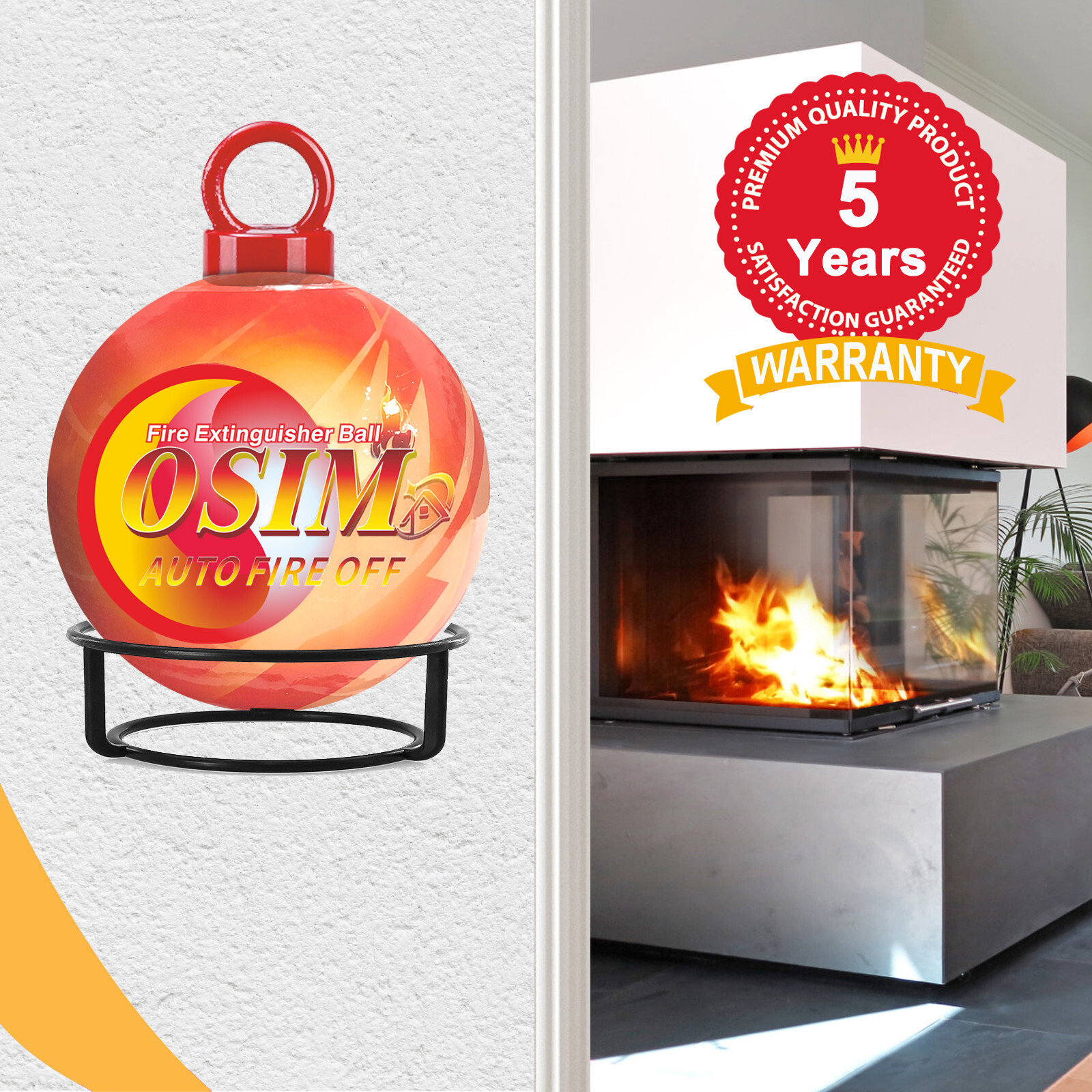 Self-Exciting Fire Extinguisher ball for Kitchen Car Electric Box Garage house