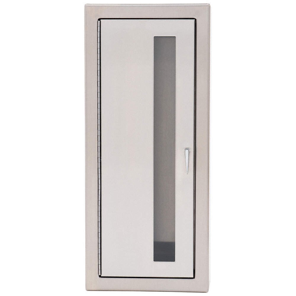 ALTA 7024-DV Fire Extinguisher Cabinet,White,Steel 40LU35