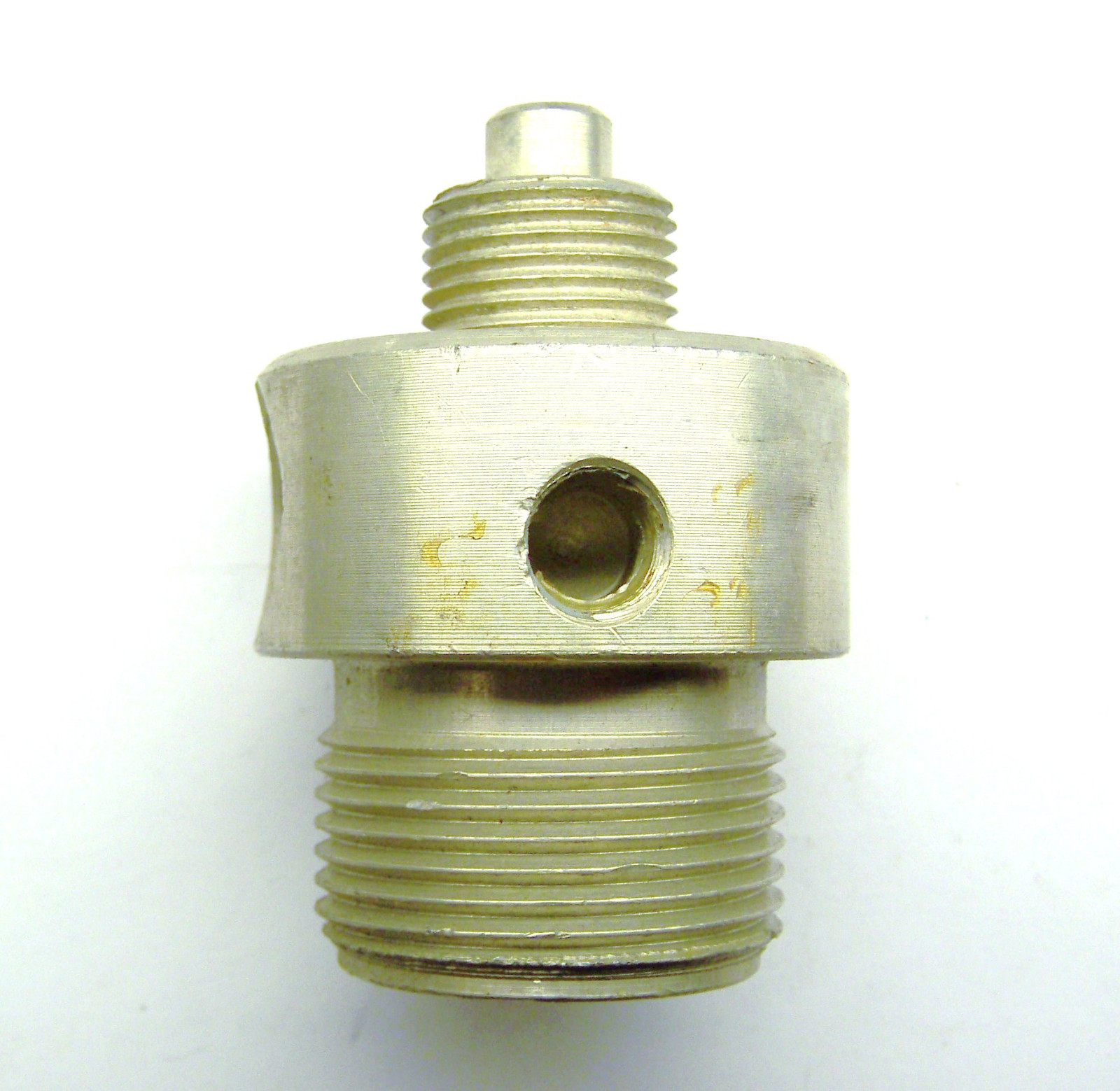 FIRE EXTINGUISHER NOS ALUMINUM VALVE BODY 2-1/2″ T 1.721″ D X .850″ W FLANGE