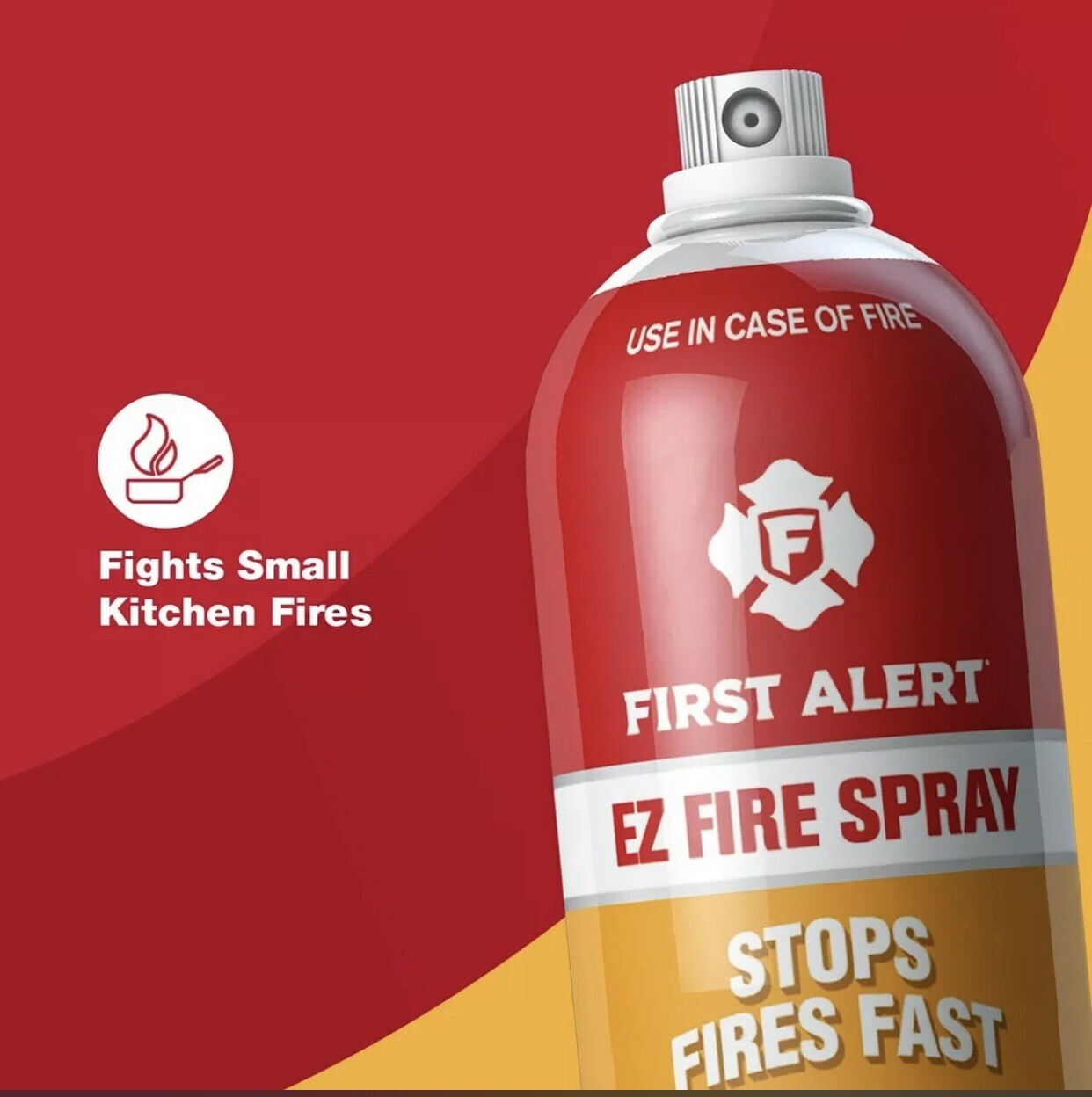 First Alert Fire Extinguisher | EZ Fire Spray Fire Extinguishing Aerosol Spra…