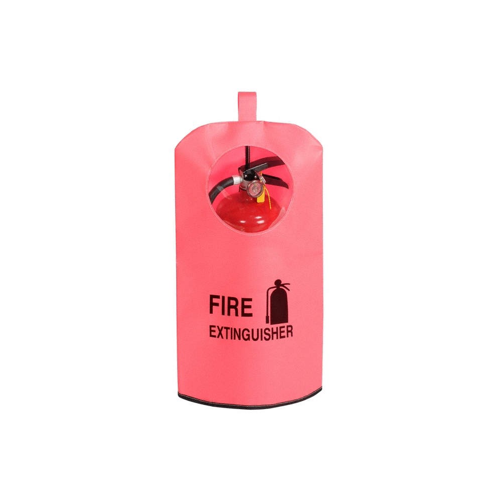 STEINER XT8WG Fire Ext. Cover,Nylon,Fluorescent Red 4T177