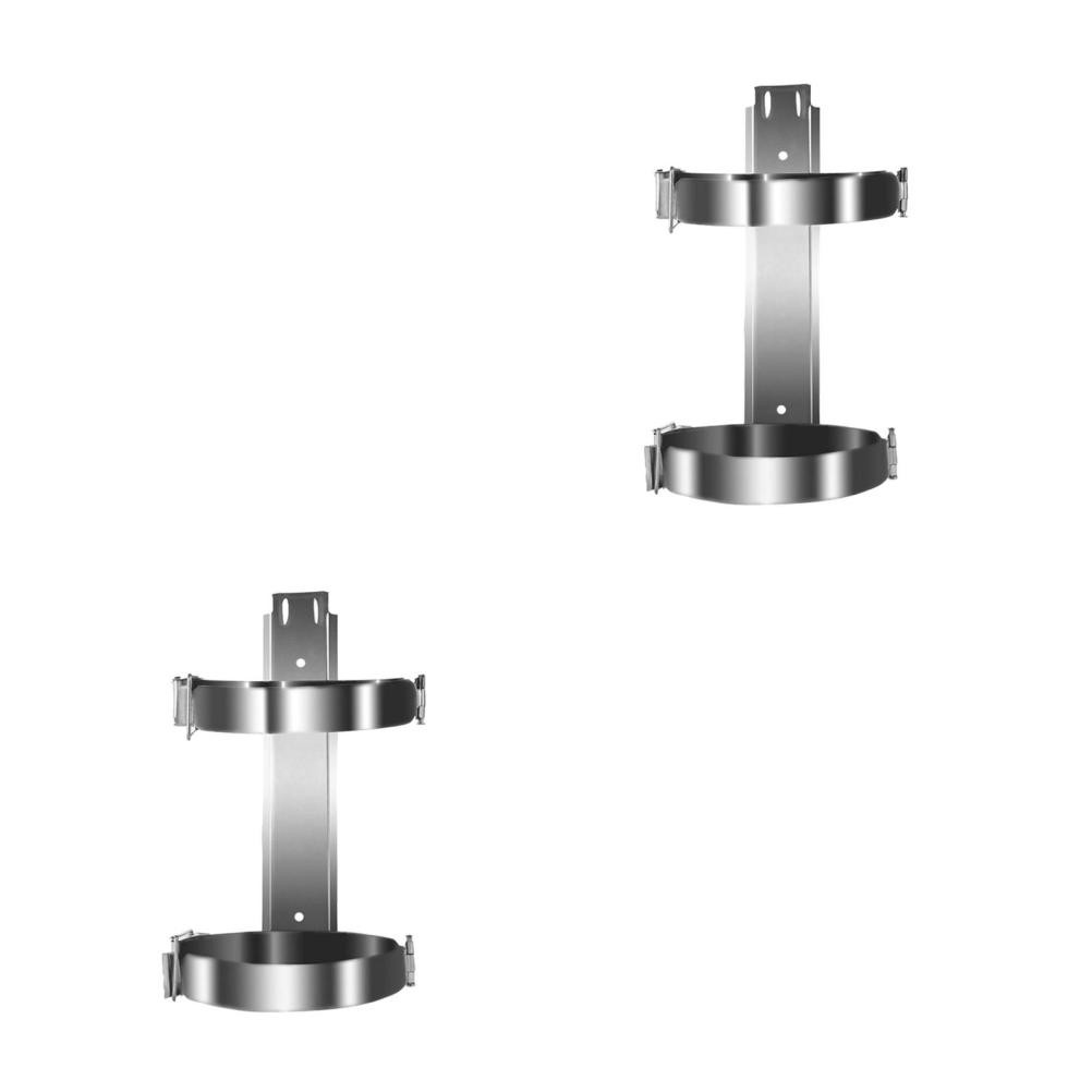 2 PCS Fire Extinguisher Bracket Wall Mount Brasket Brackets Holders