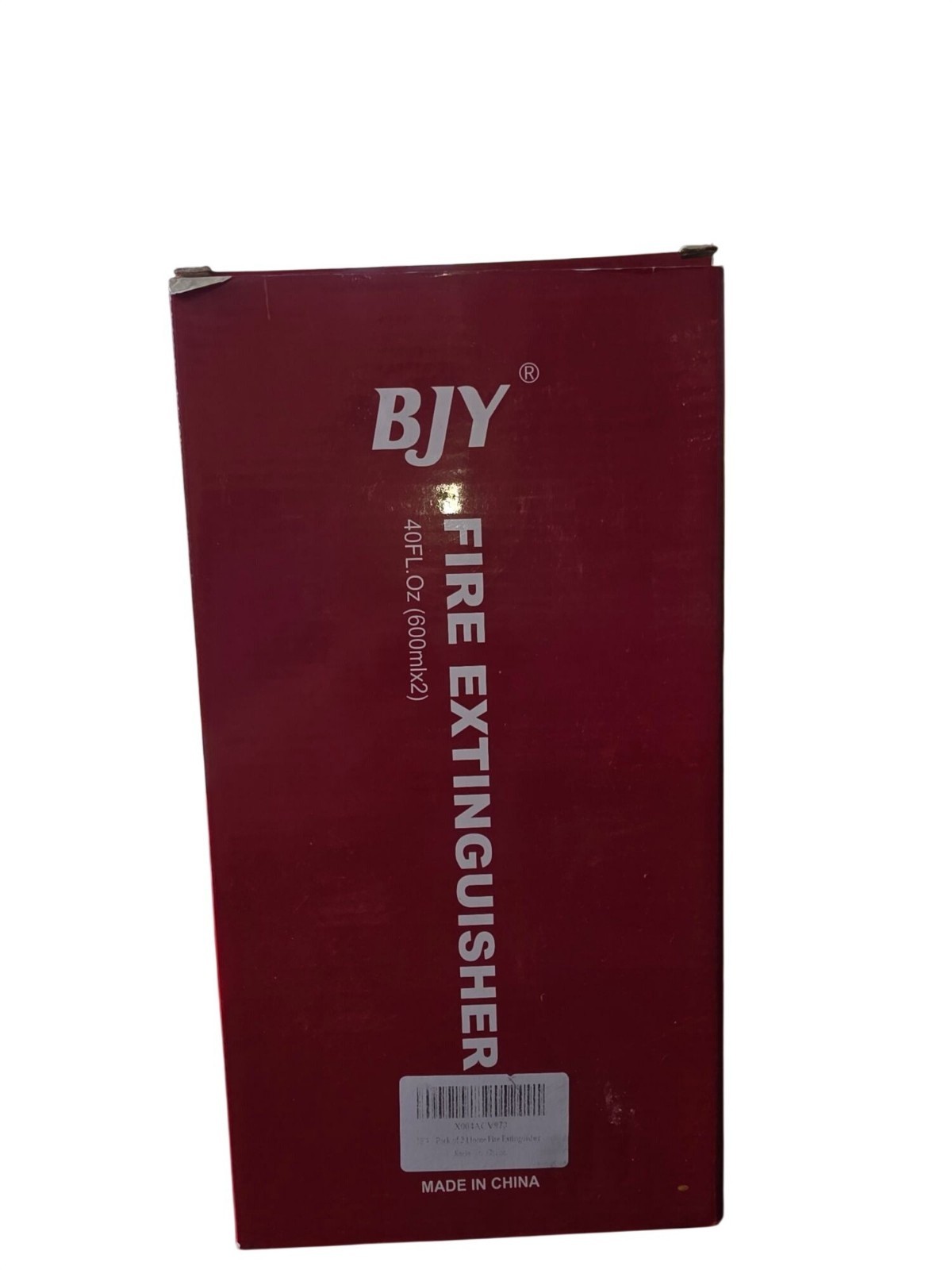 BJY Fire Extinguisher Spray MSW1600 2-Pack Portable Non-Toxic Easy-To-Use Design