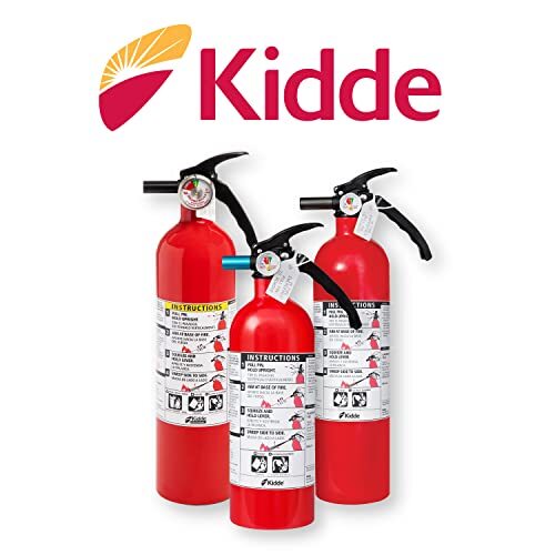Kidde Fire Extinguisher 4 Pack 1 A 10 B C Home Safety Dry Chemical 2.5 lb