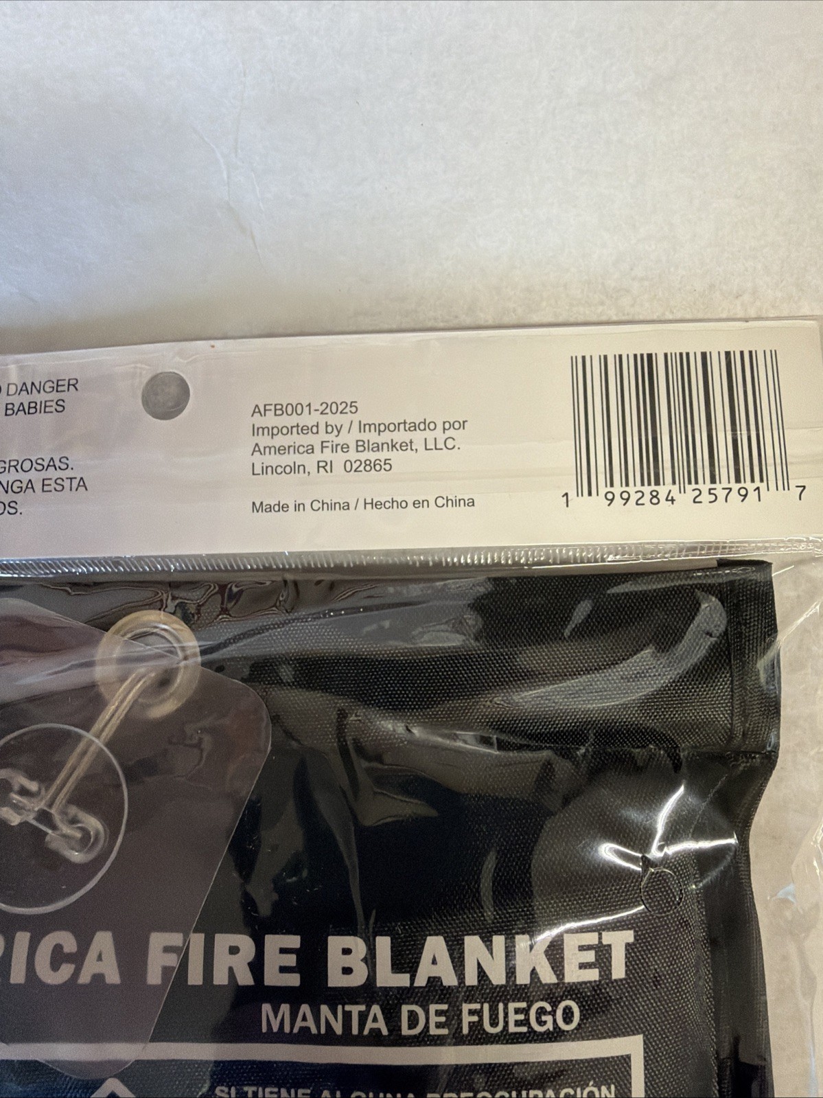 1 – Emergency Fire Blanket 40×40” Fireman Commercial Road Grade Never Expires