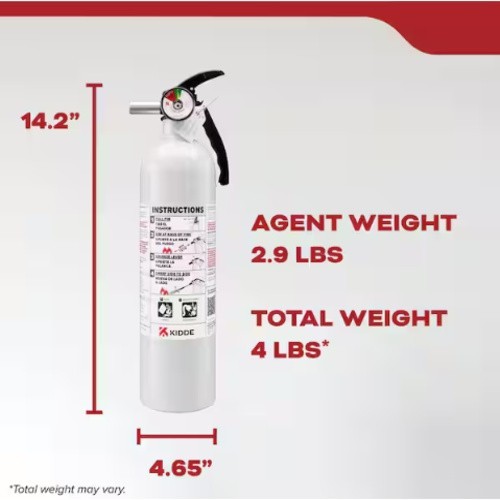 Kitchen 10 B:C Class BC 2.5 lb. Fire Extinguisher, M10G