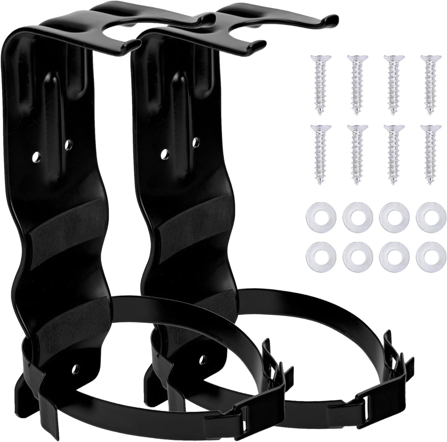 2 Pack Fire Extinguisher Brackets- 2.5 LB Fire Extinguisher Wall Mount Bracket-
