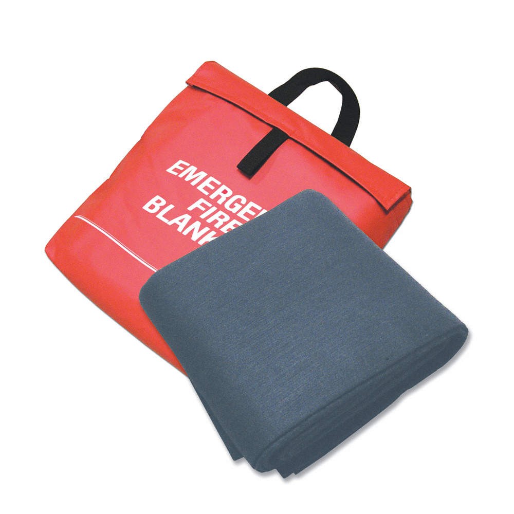 SELLSTROM S97453 Fire Blanket,5 ft W,6 ft L,Gray 5UPX6