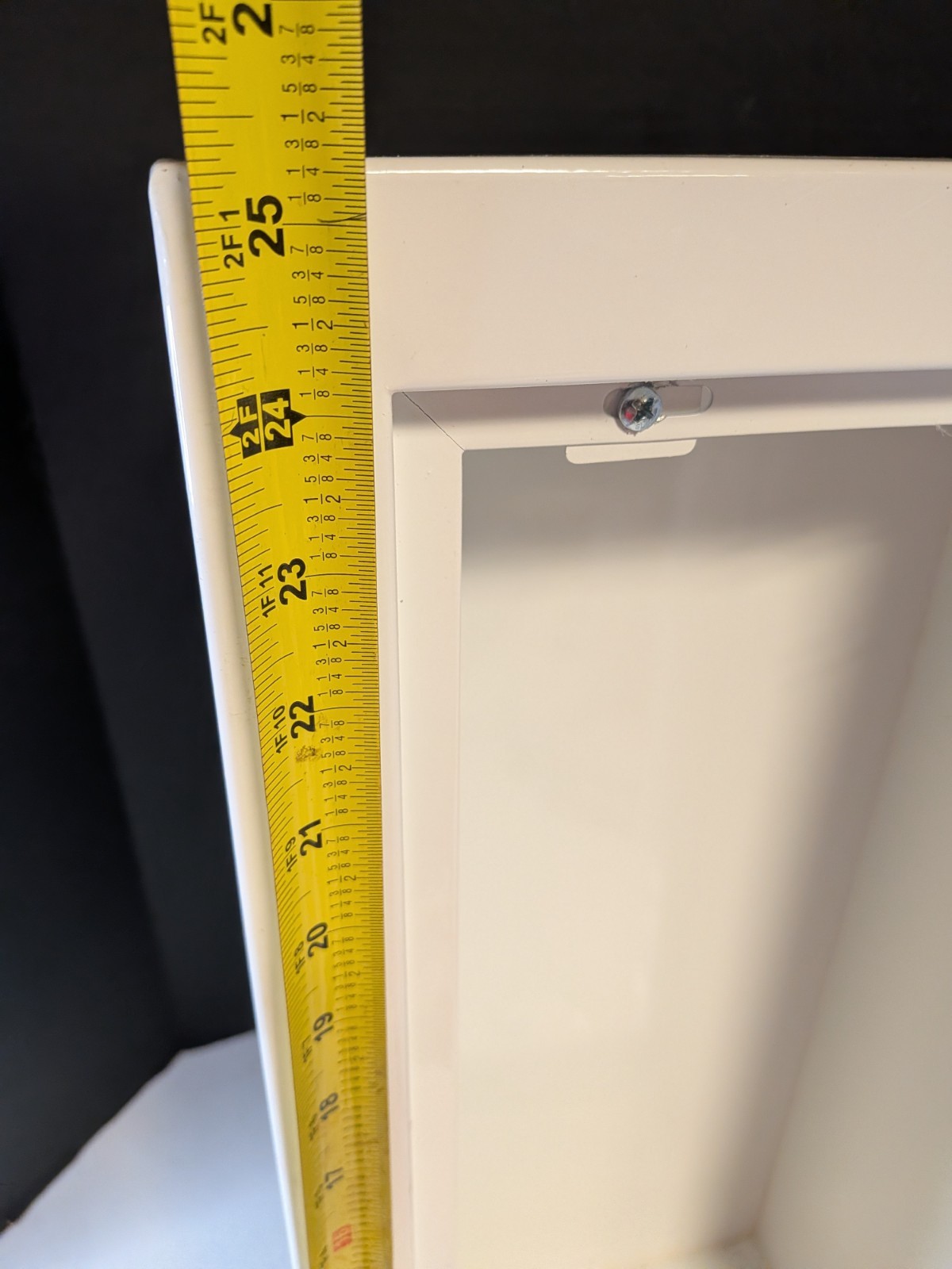 Fire Extinguisher Cabinet, Semi Recessed, 25.25″ In Height, Broken Lock