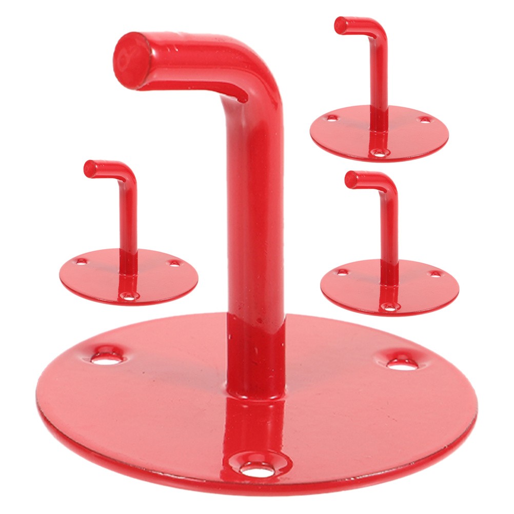 4 Pcs Fire Extinguisher Hooks Wall Hanger Element Mount Extinguishers Fixed