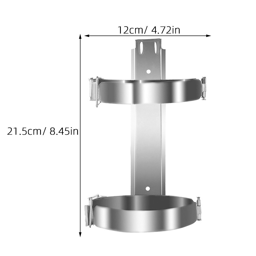 3 PCS Fire Extinguisher Bracket Wall Heavy Duty Mount Hanging Hook