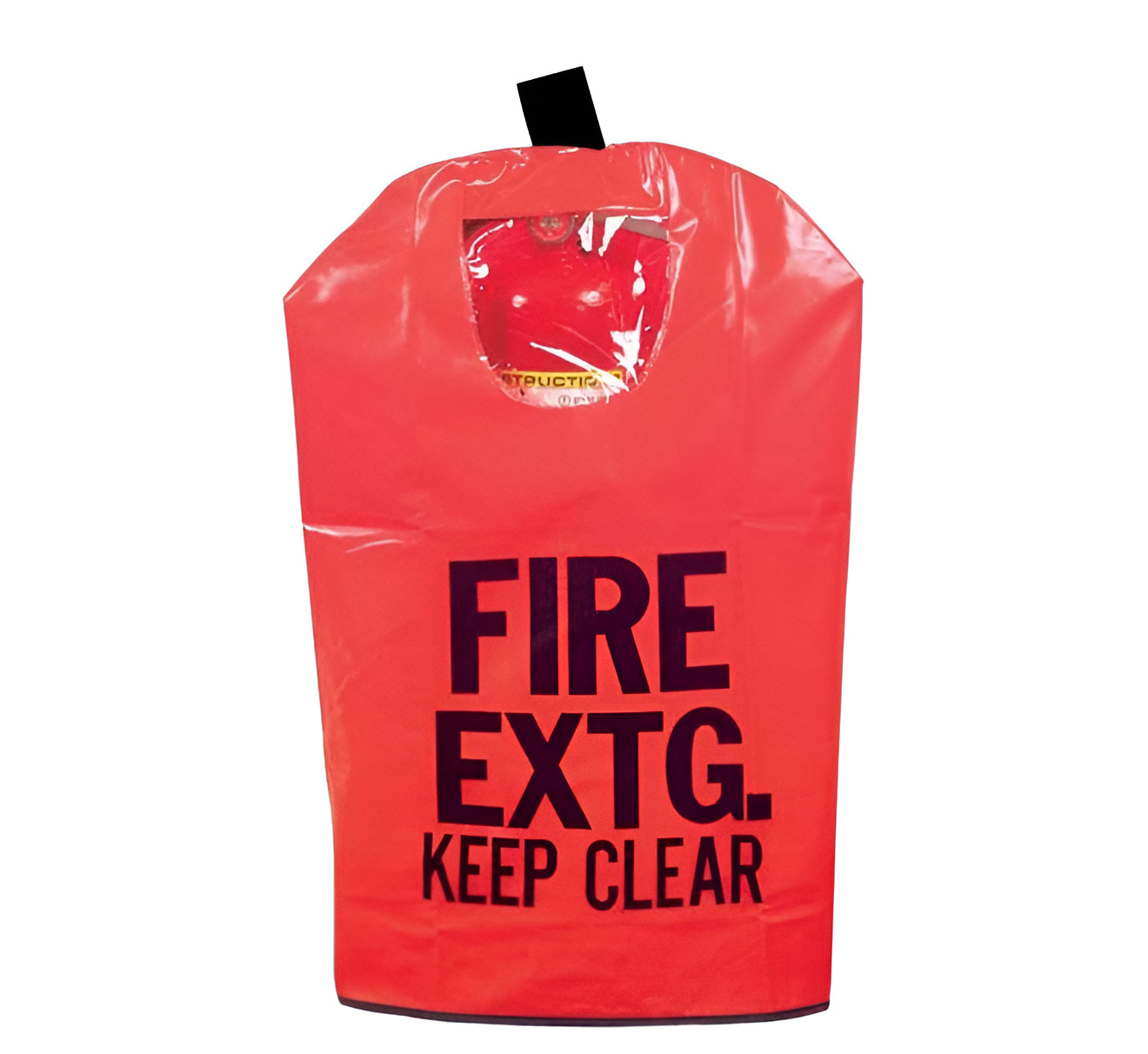 FEC2W Fire Extinguisher Cover for 20 lb Extinguisher – Red Safety Vinyl Sleeve