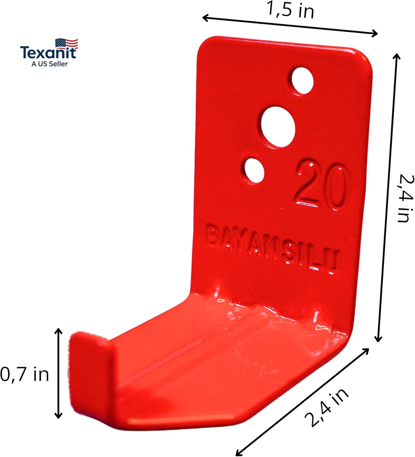 Universal Fire Extinguisher Bracket, Fire Extinguisher Mounts & Brackets (L Hook