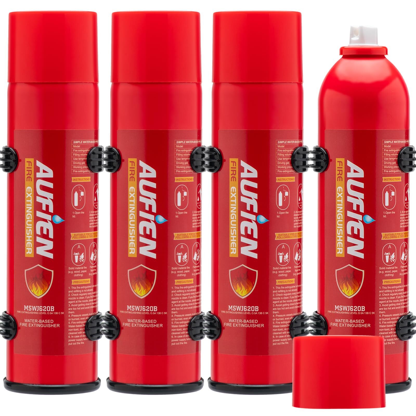 Aufien Fire Extinguisher for Home, Non-Toxic Fire Extinguishers for Vehicle,Kitc