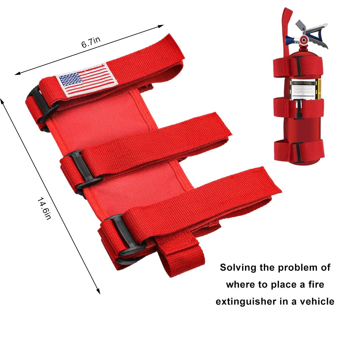Roll Bar Fire Extinguisher Mount