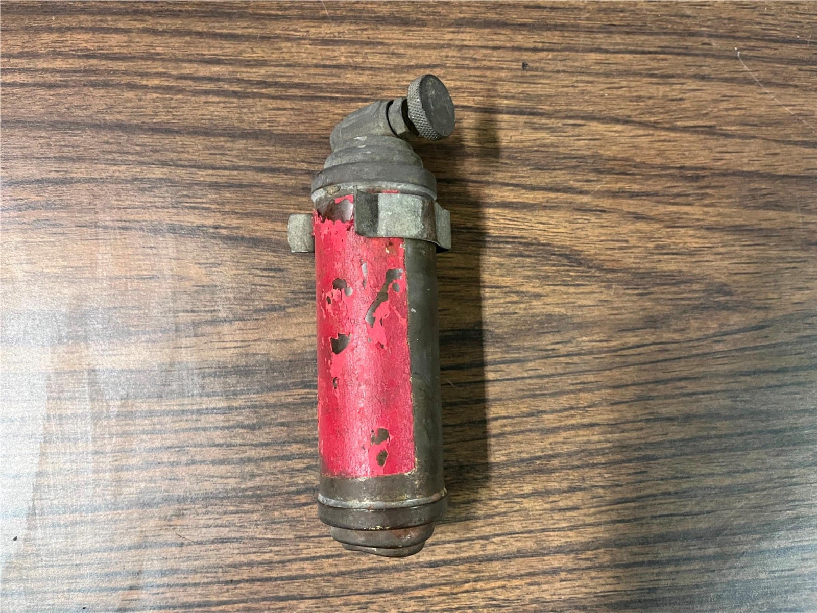 vintage Presto “CB” Mini Motorcycle Brass Fire Extinguisher Made In USA Rare